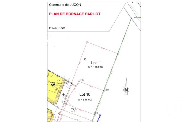 Afficher la photo en grand terrain à vendre - 1484.0 m2 - LUCON - 85 - PAYS-DE-LOIRE - Century 21 Solution Immobilière