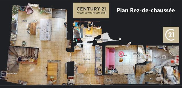 maison à vendre - 4 pièces - 92.45 m2 - LUCON - 85 - PAYS-DE-LOIRE - Century 21 Solution Immobilière