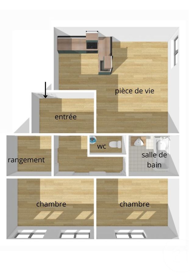 immeuble à vendre - 210.0 m2 - LUCON - 85 - PAYS-DE-LOIRE - Century 21 Solution Immobilière