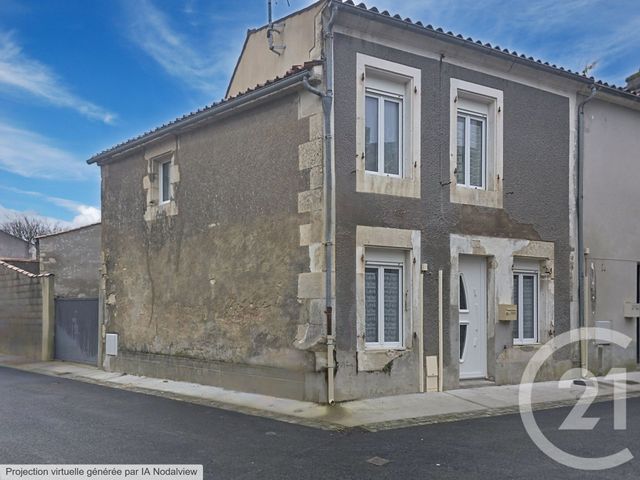 maison à vendre - 3 pièces - 68.79 m2 - LUCON - 85 - PAYS-DE-LOIRE - Century 21 Solution Immobilière