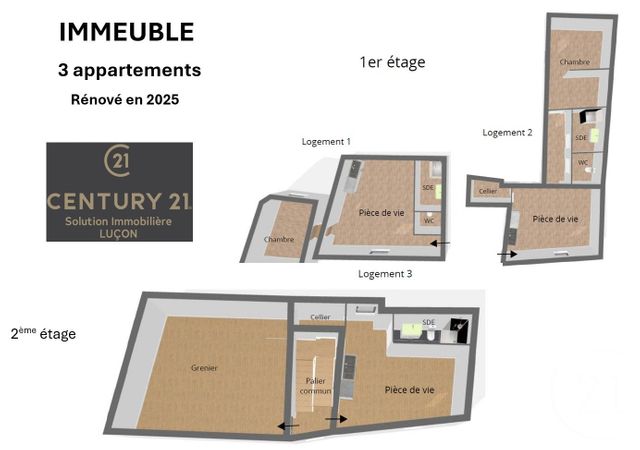 immeuble - LUCON - 85